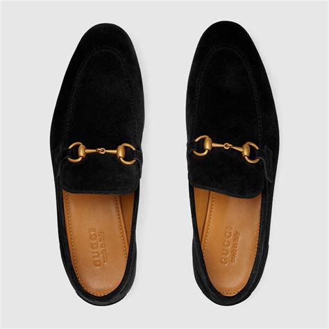 black suede gucci loafers|gucci jordaan loafer sale.